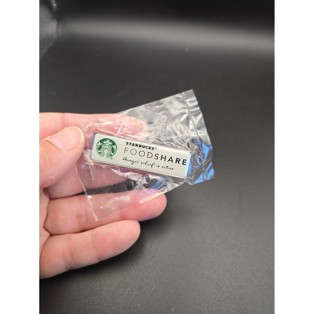 Starbucks Foodshare Pin Hunger Relief in Action